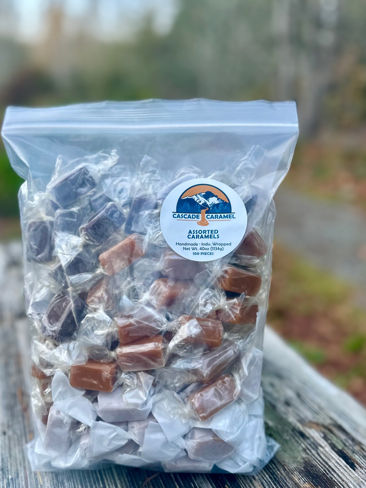 Assorted Caramels - 100 pc. bulk bag