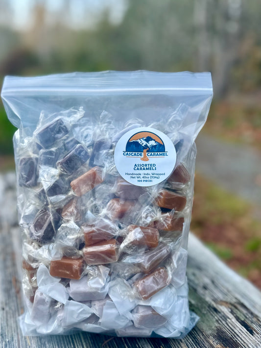 Assorted Caramels - 100 pc. bulk bag