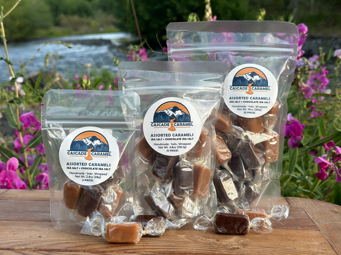 Assorted Caramels - 12pc. bag