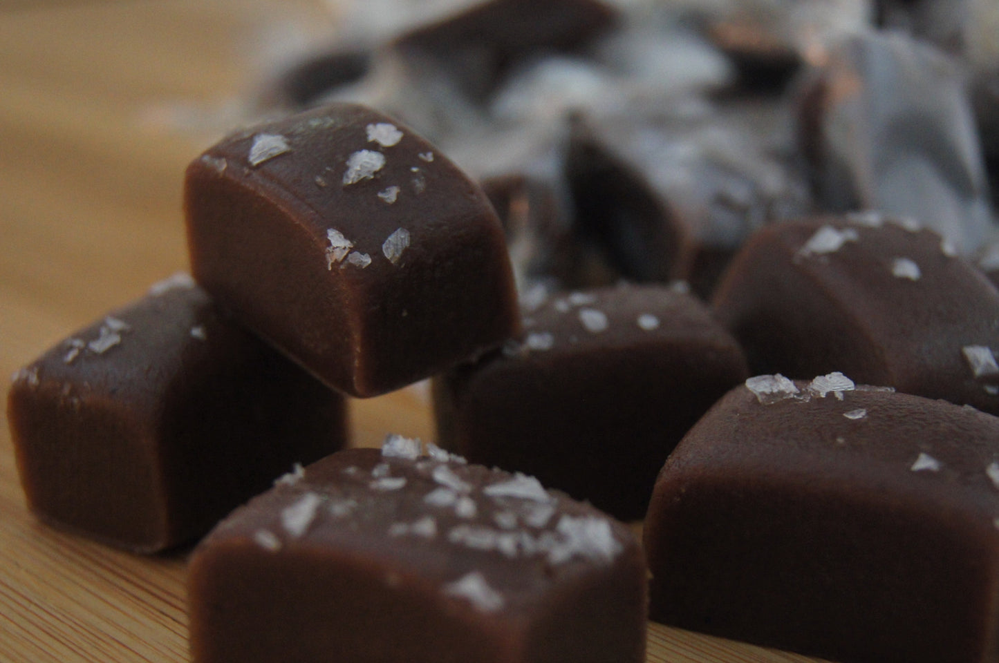 Chocolate Sea Salt Caramels - 6pc. bag