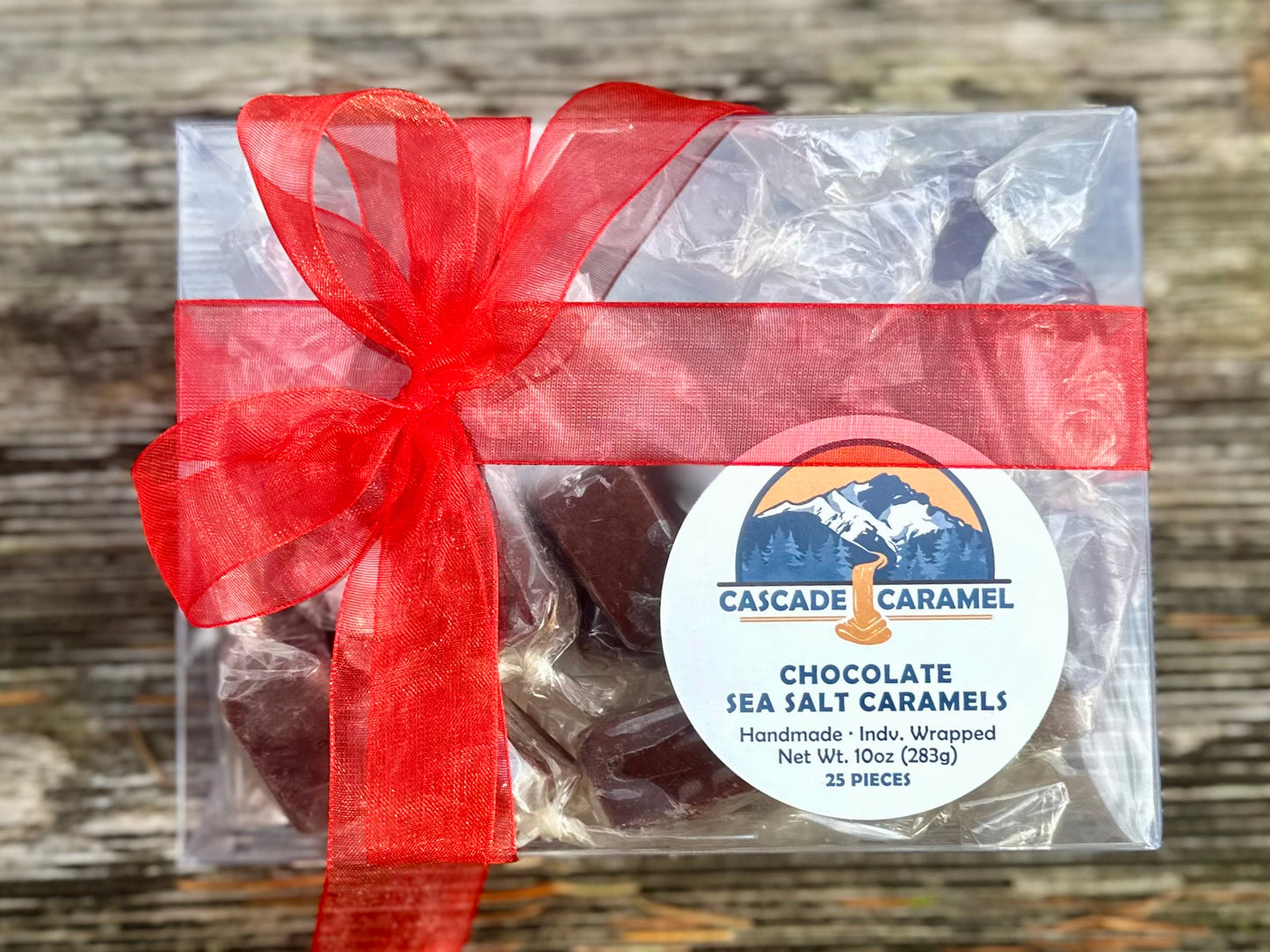 Chocolate Sea Salt Caramels - 25 piece Gift Box