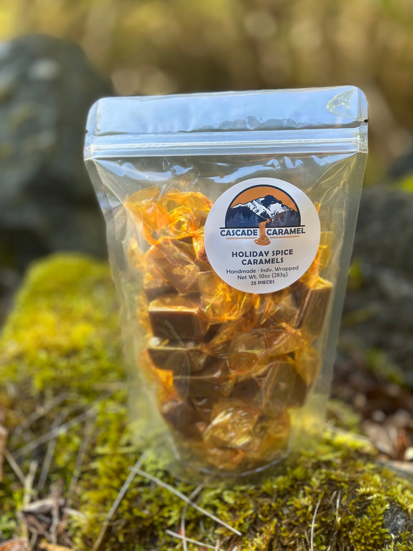 Holiday Spice Caramels - 25piece bag