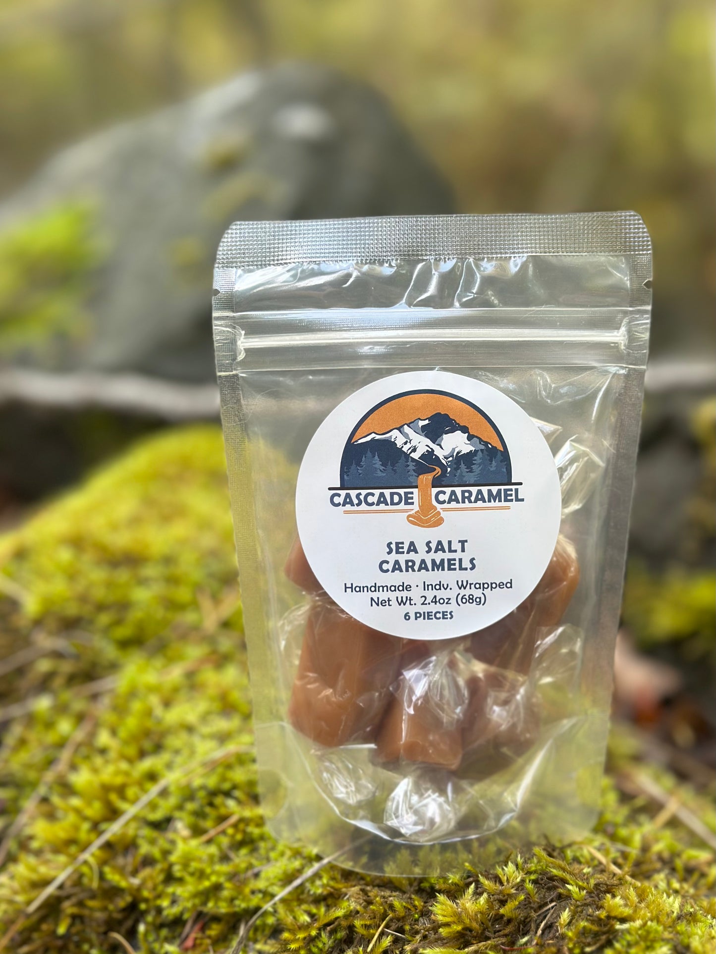 Sea Salt Caramels - 6pc. bag