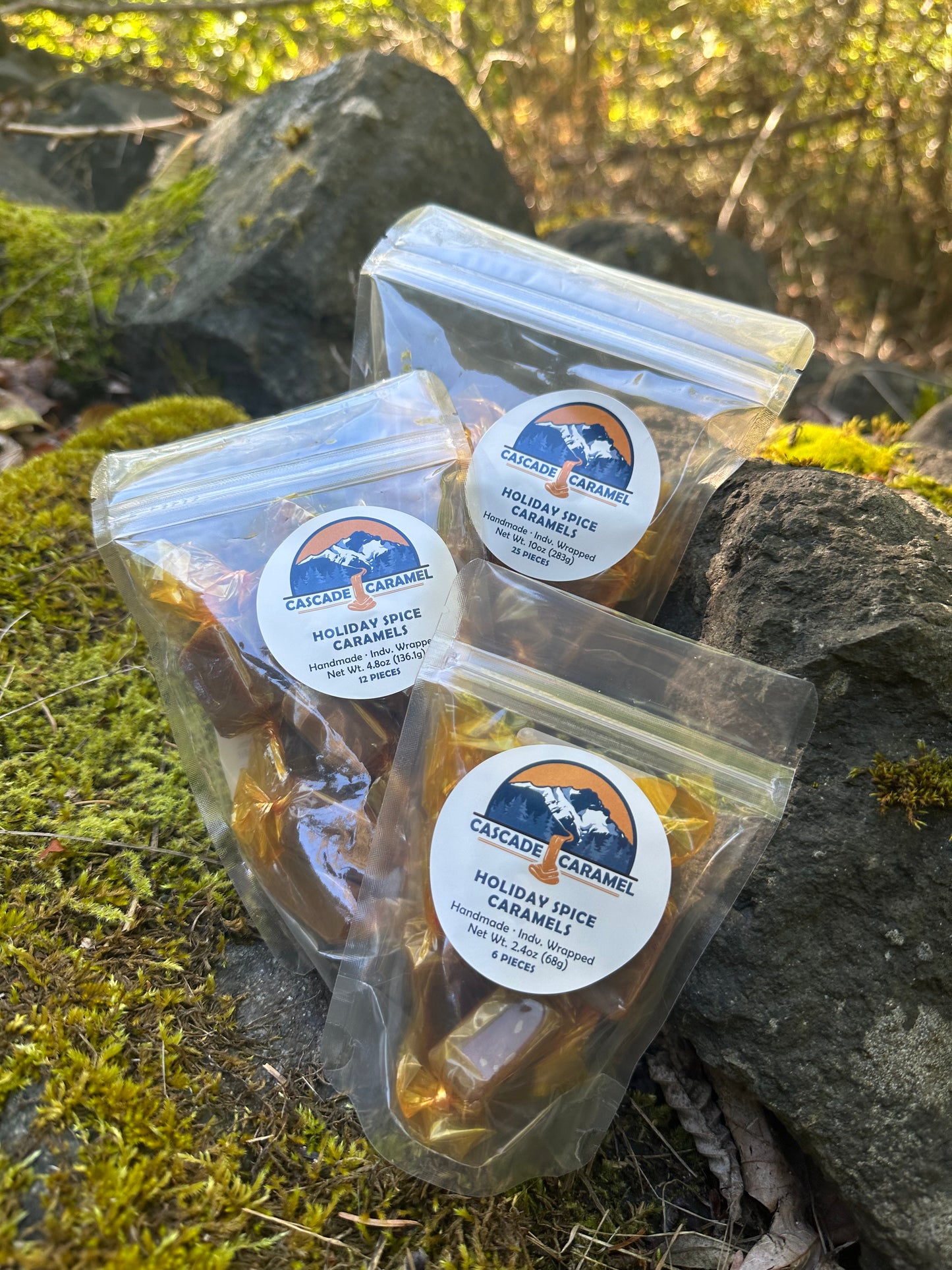 Holiday Spice Caramels - 25piece bag