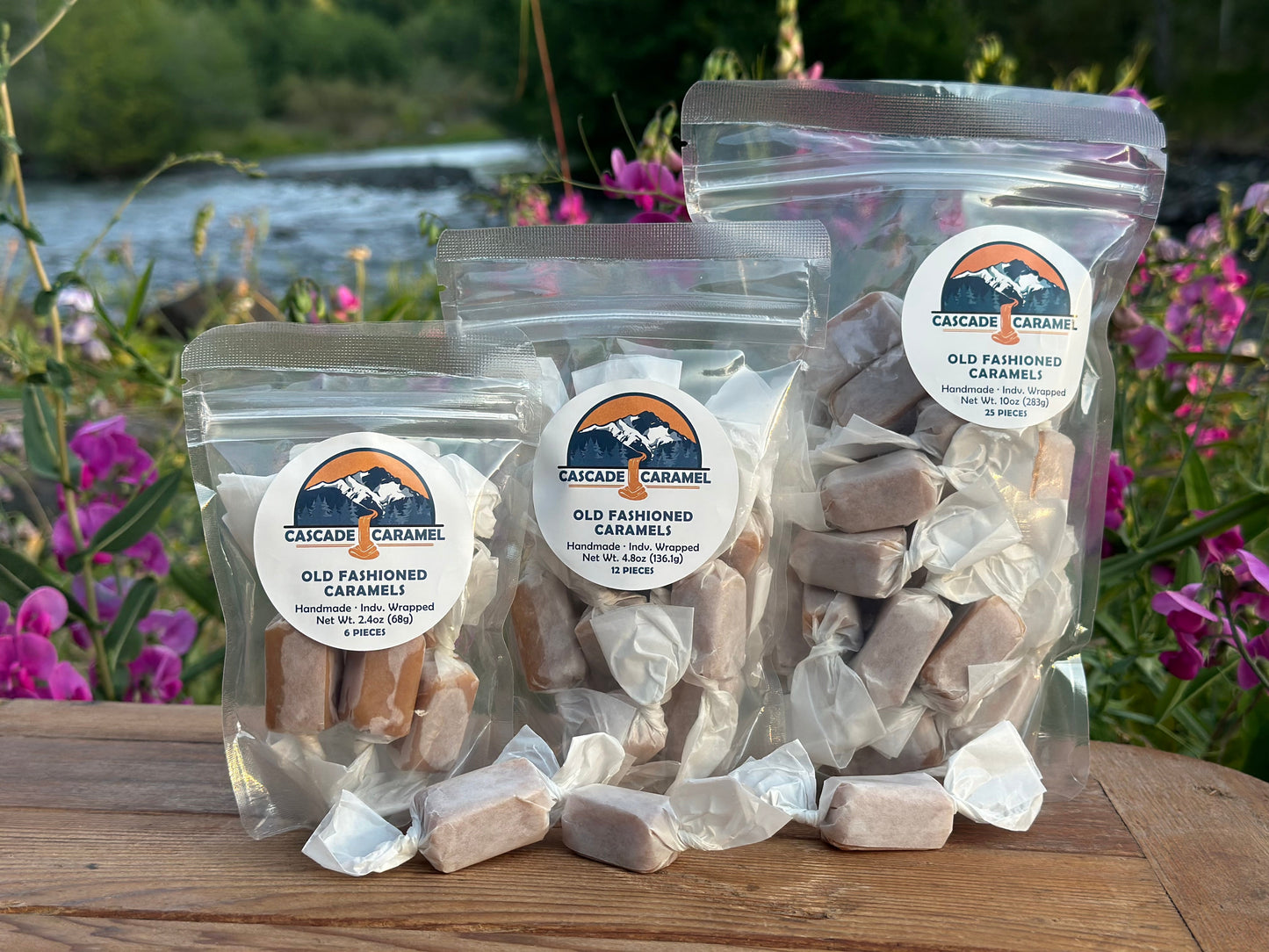 Old Fashioned Caramels - 6pc. bag