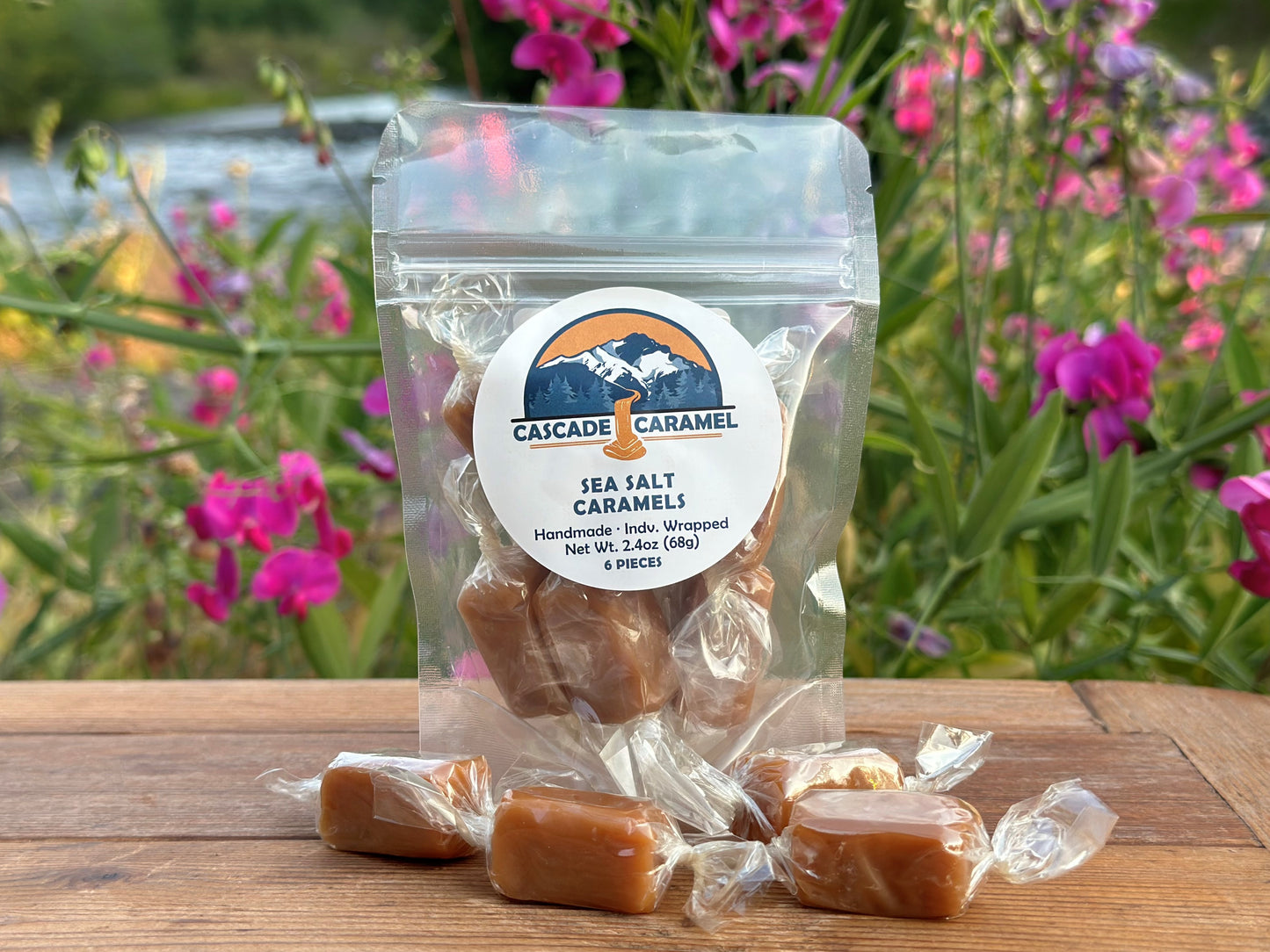 Sea Salt Caramels - 6pc. bag