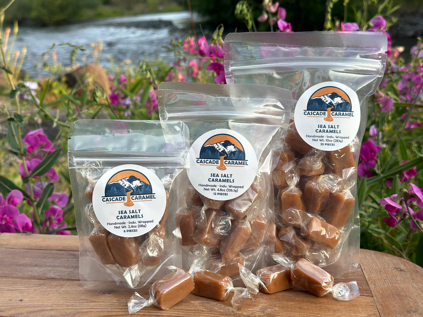 Sea Salt Caramels - 12pc. bag