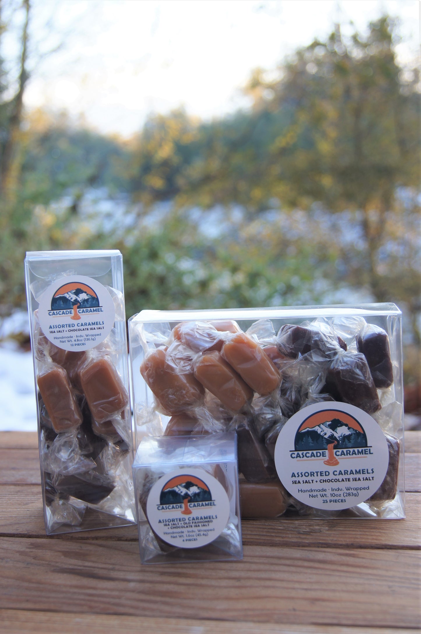 4-Piece Mini Box- Assorted Caramels