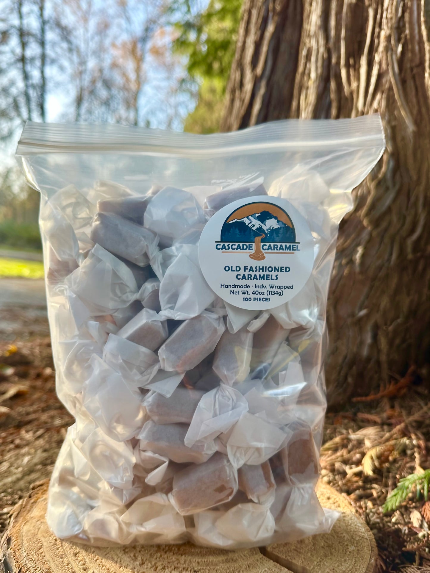 Old Fashioned Caramels - 100 pc. bulk bag